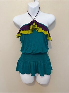 Top with Purple and Lime